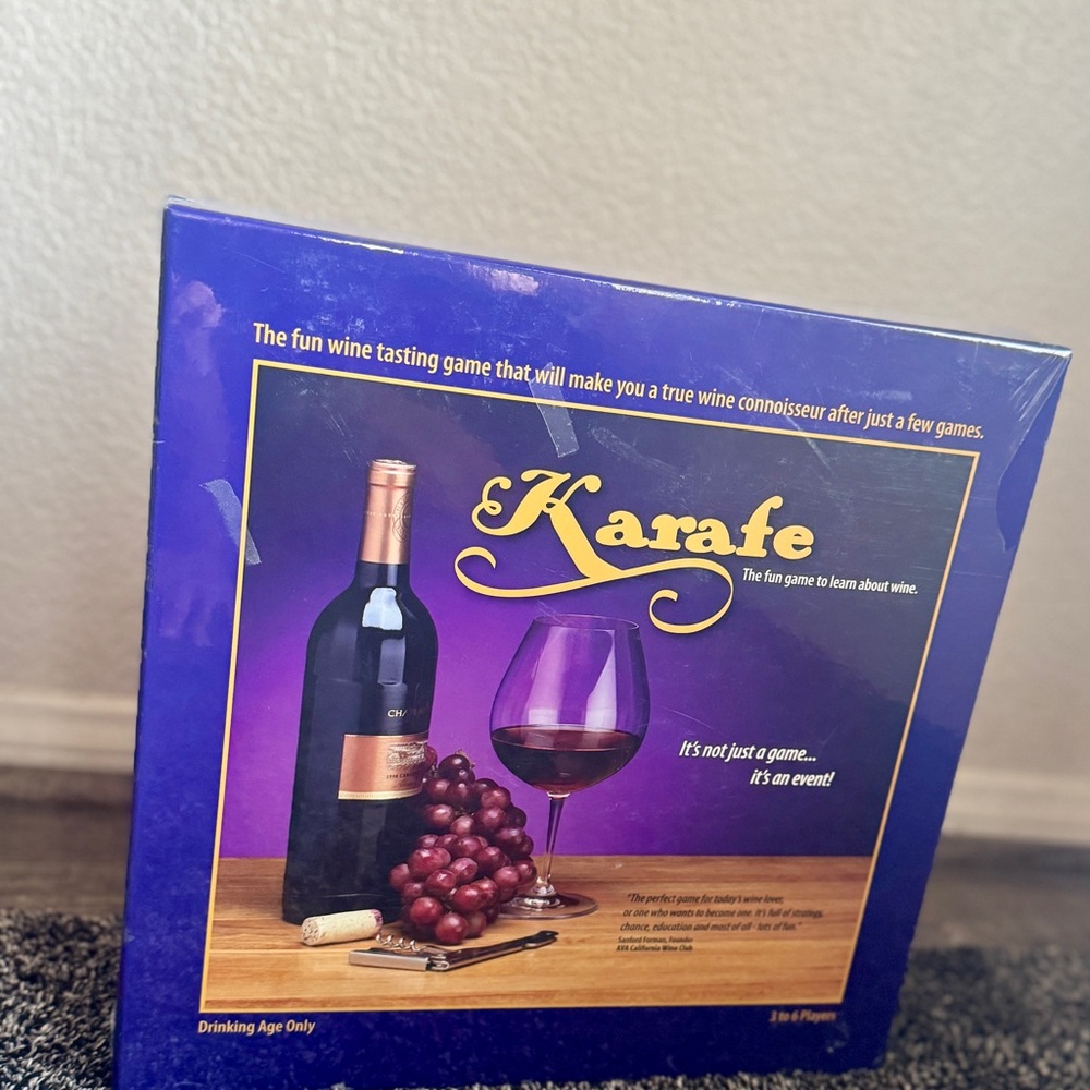 Karafe Wine Tasting Game